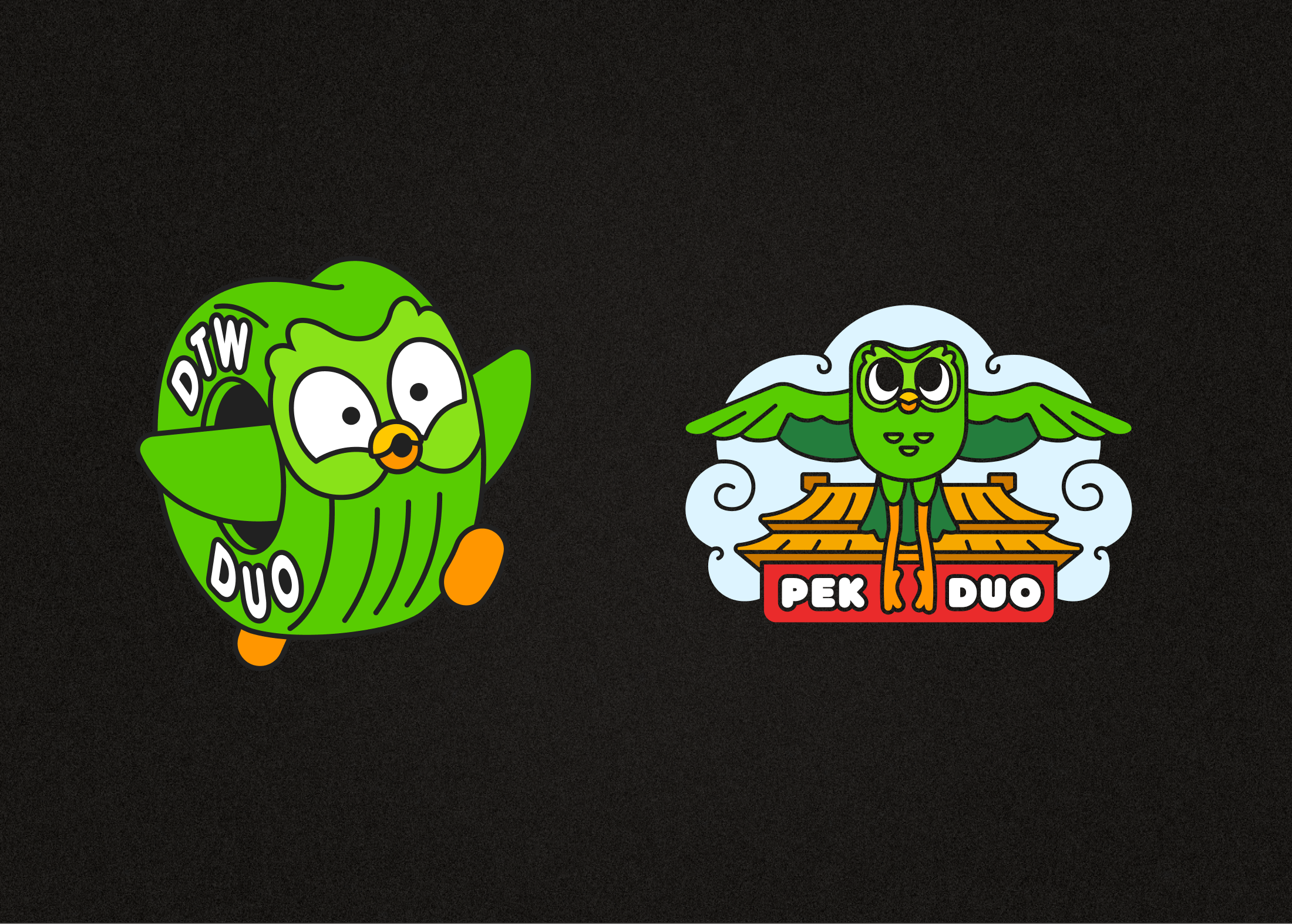 Duolingo Pins