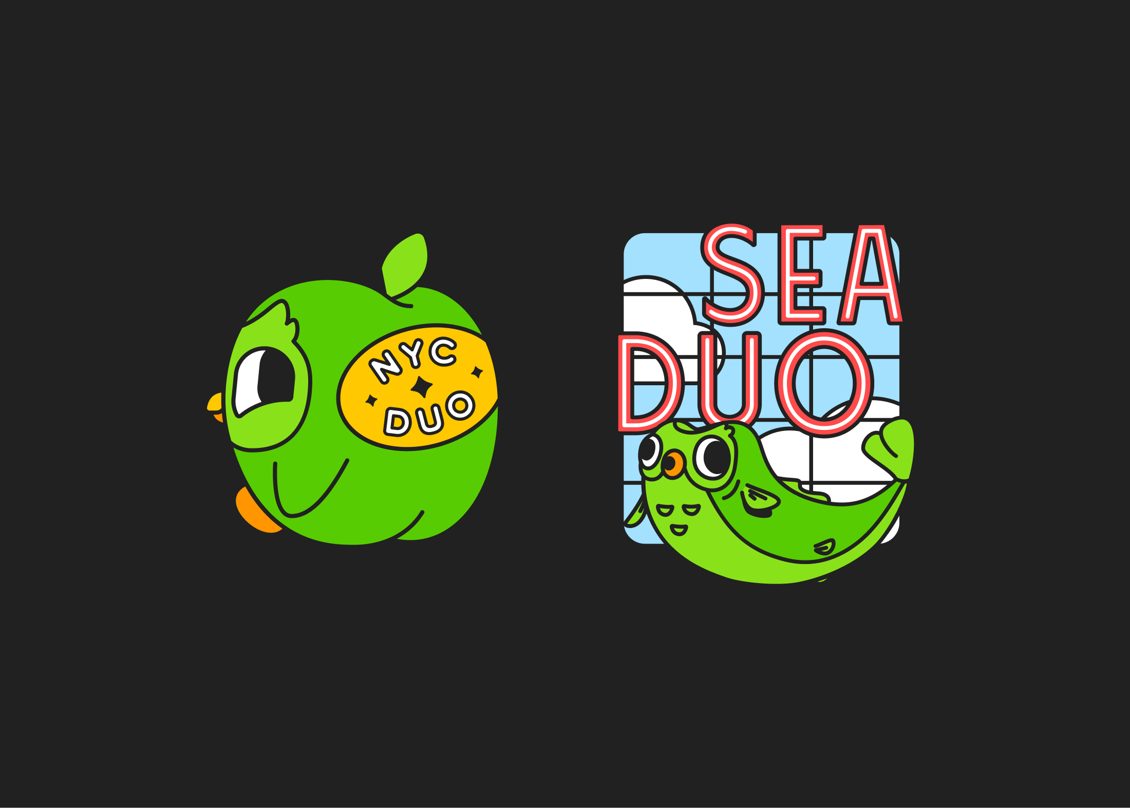Duolingo Pins